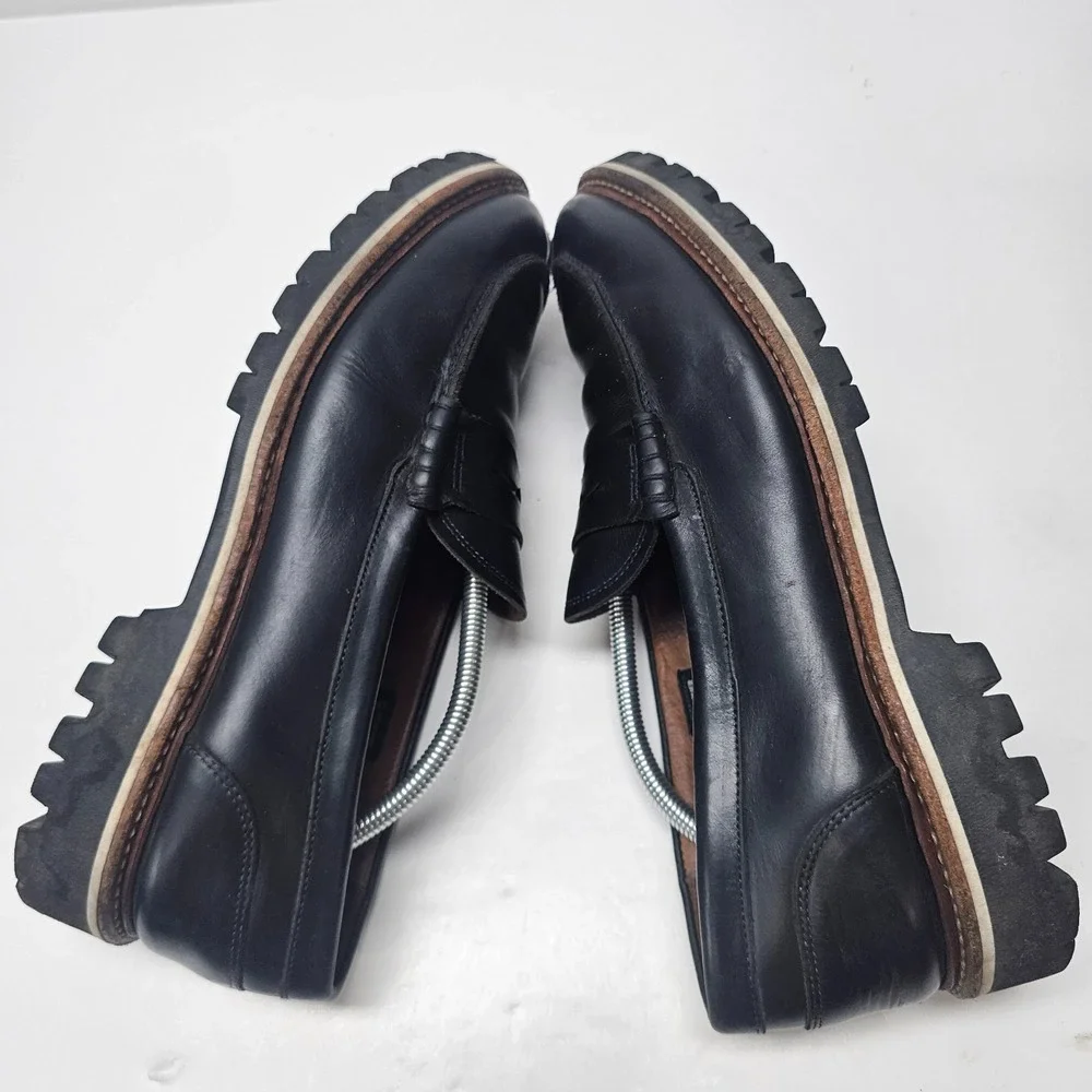 Allen Edmonds Freeport Weatherproof Penny Loafer Color Black, Size 11
